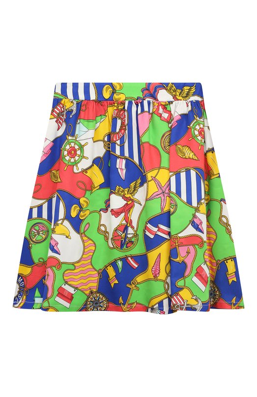 

Юбка из вискозы Moschino, Разноцветный