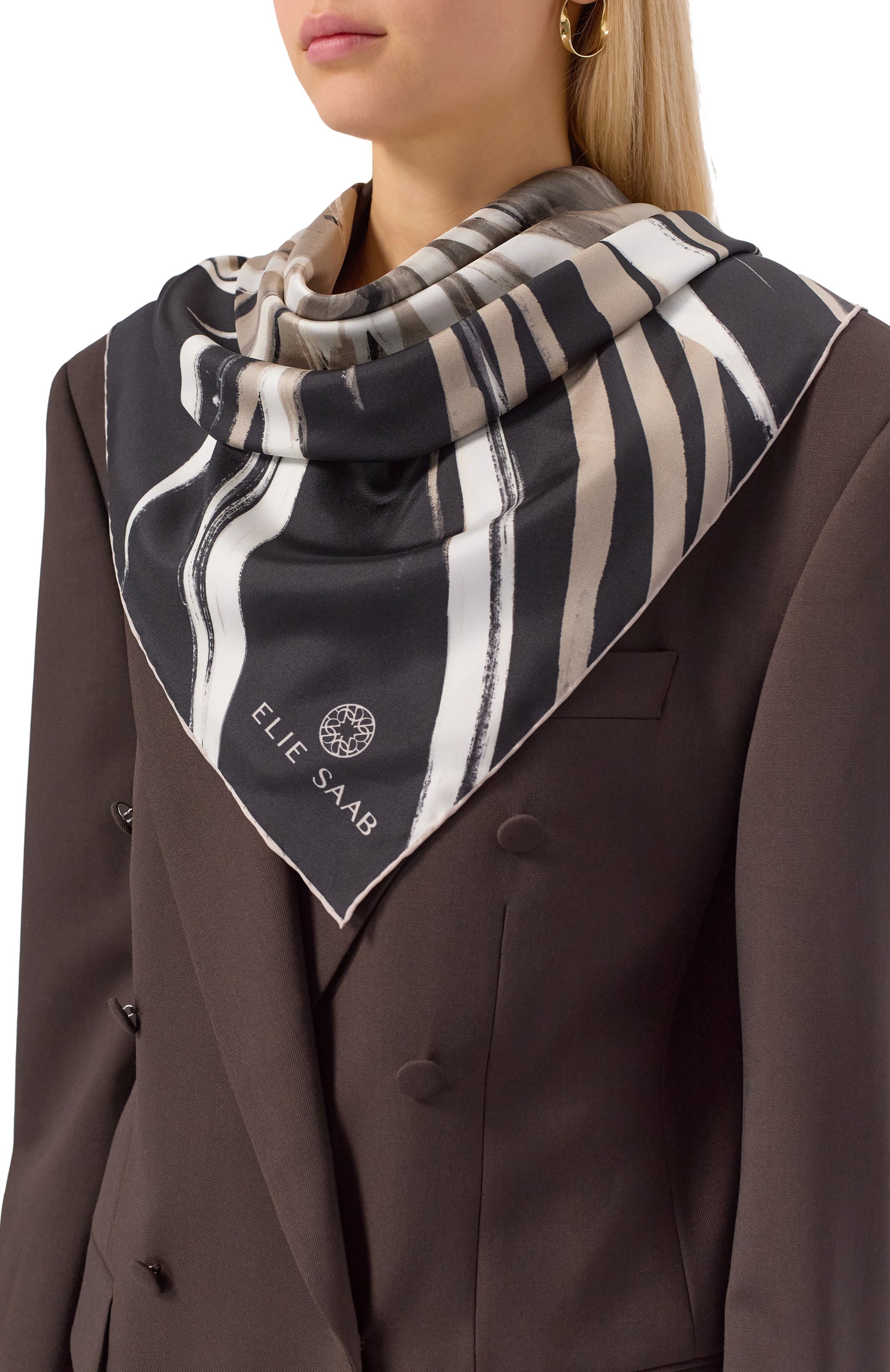 Шелковый платок ELIE SAAB, арт. 710009237, фото 2