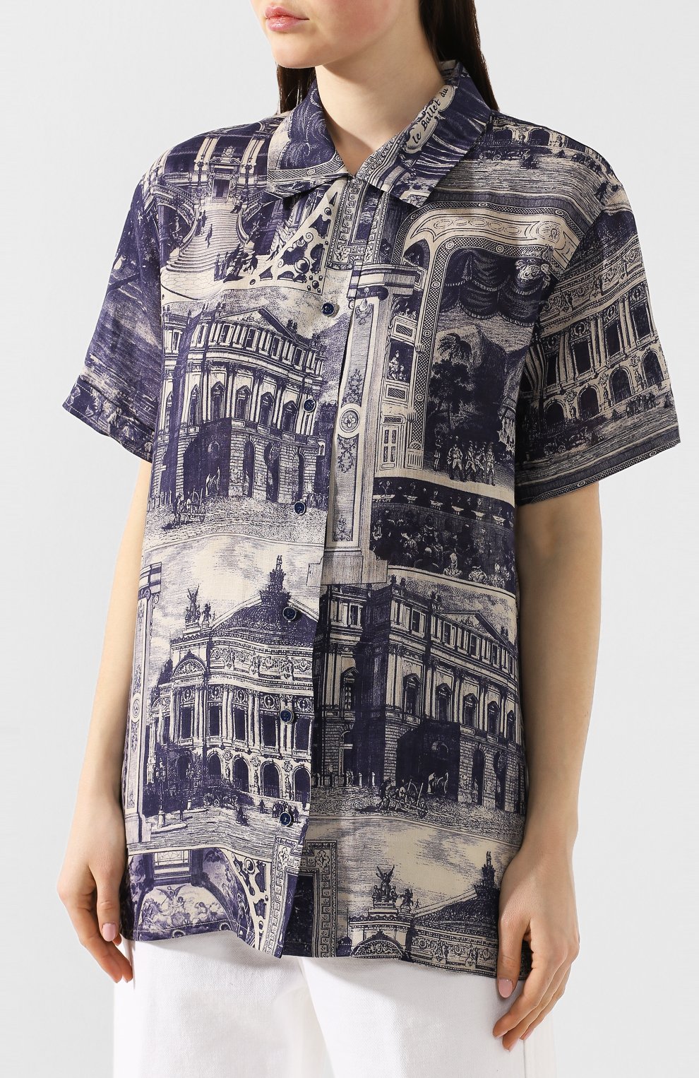 Льняная рубашка ACNE STUDIOS, арт. AC0116, фото 3