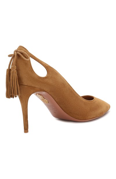 Замшевые туфли forever marilyn 85 AQUAZZURA, арт. F0MMIDP0-SUE-MCA, фото 4