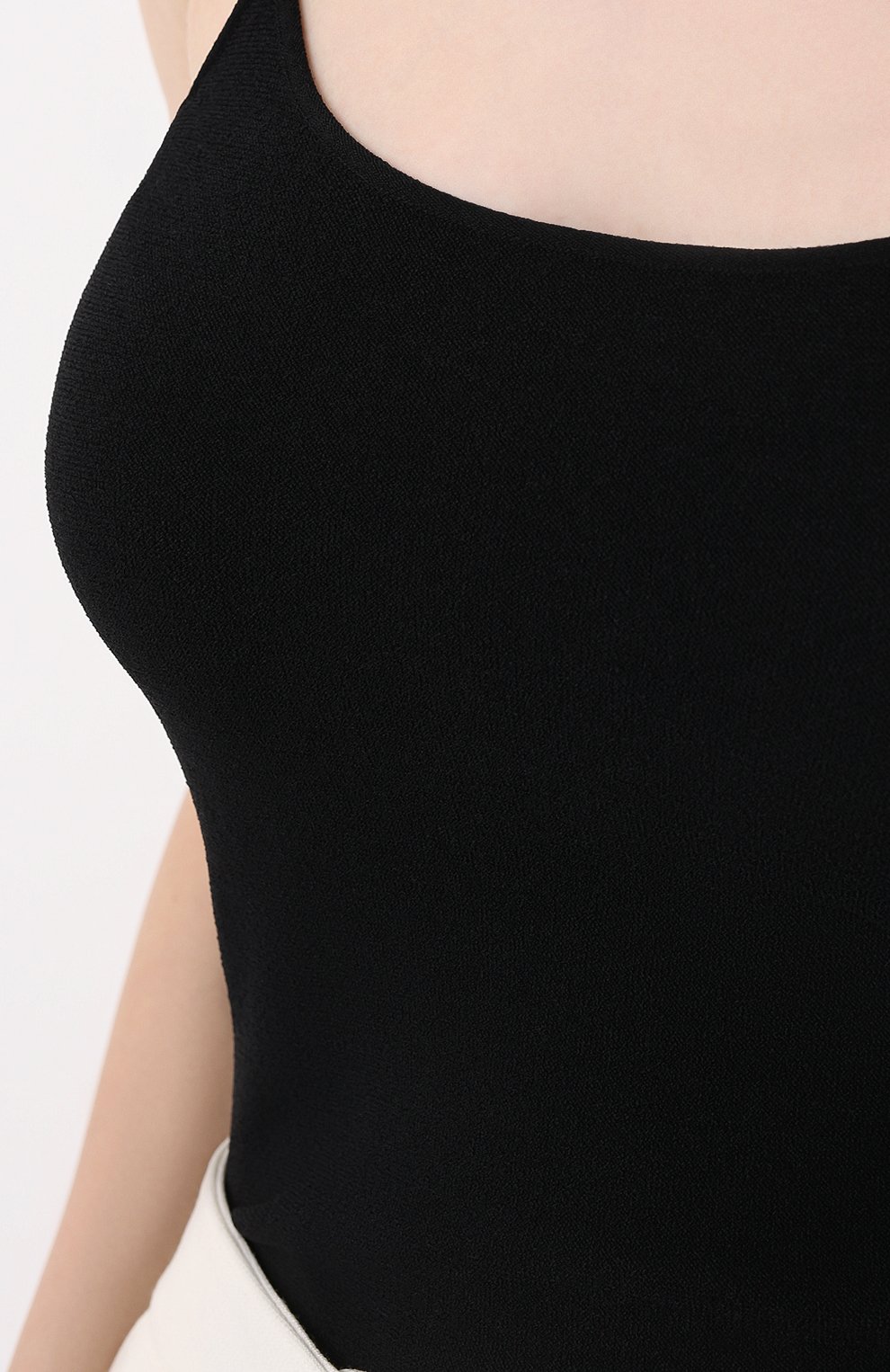 Топ из вискозы GIORGIO ARMANI черного цвета по цене 66950 руб., арт. 8NAH01/AM01Z, фото 5 Топ из вискозы GIORGIO ARMANI, арт. 8NAH01/AM01Z, фото 5
