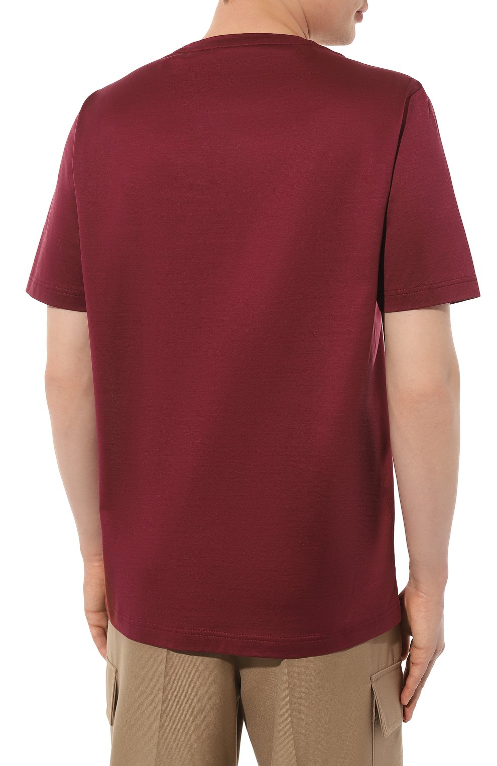 Хлопковая футболка CORNELIANI, арт. 93G500-9325000, фото 4