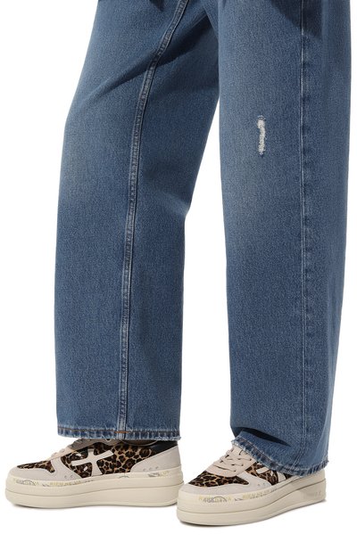 Кожаные кеды micol PREMIATA, арт. MIC0L/VAR 6828, фото 3