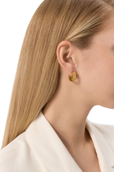 Серьги-дюны JEWLIA, арт. JR-221П, фото 2