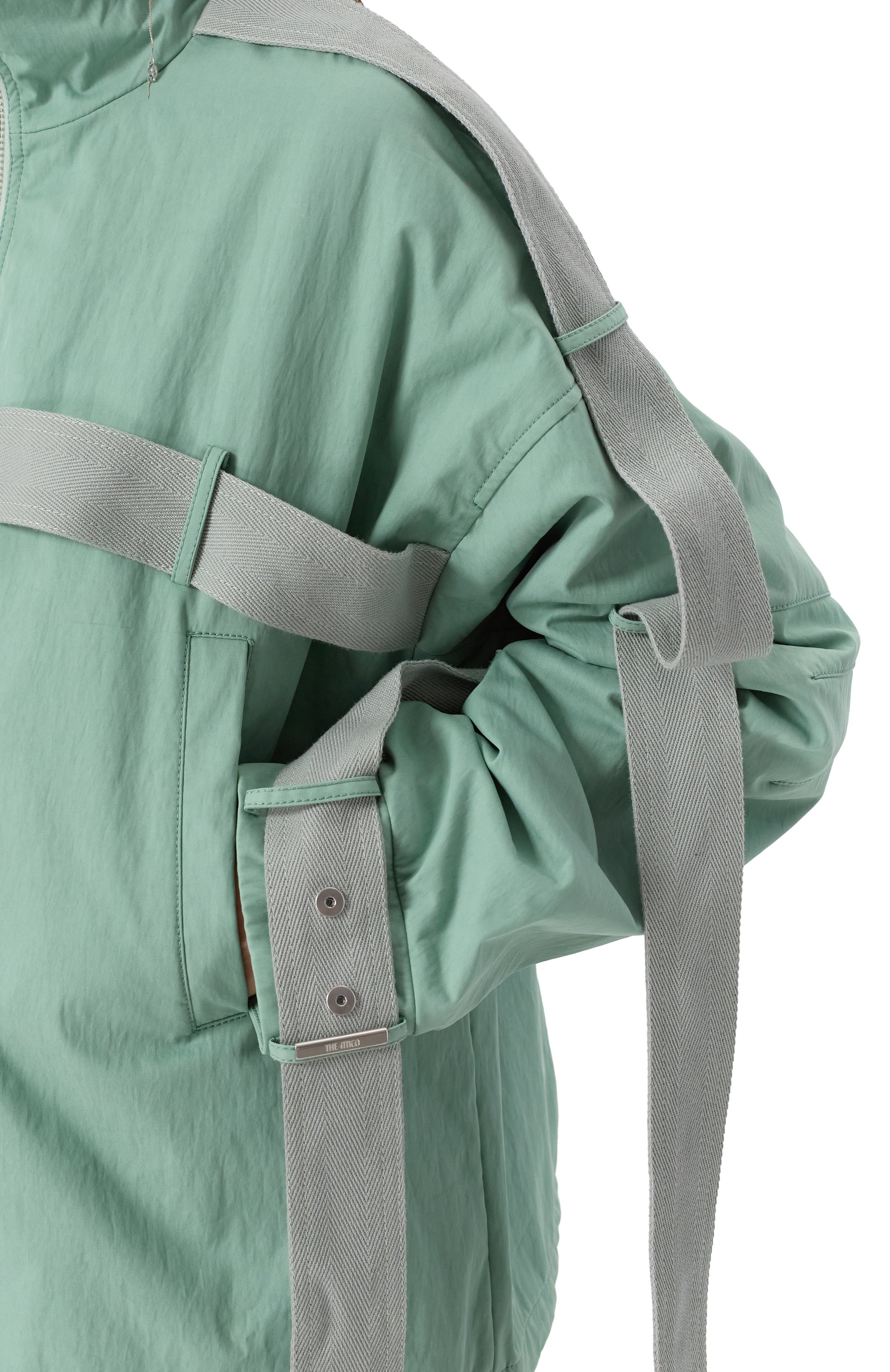 Хлопковая куртка THE ATTICO, арт. 250WCB00087/CCC110AA, фото 5