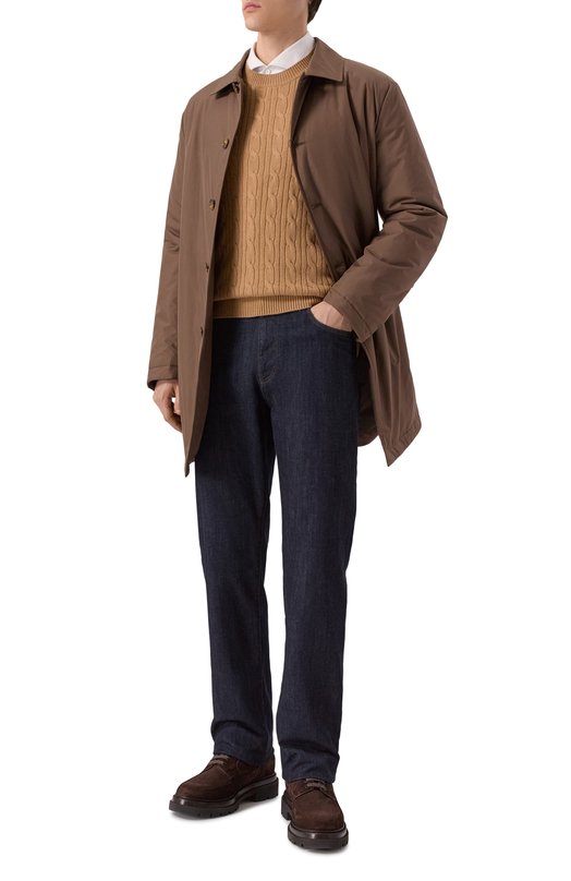 Джемпер из шерсти и кашемира BOSS 50549975 Бежевый  50549975 Фото 2