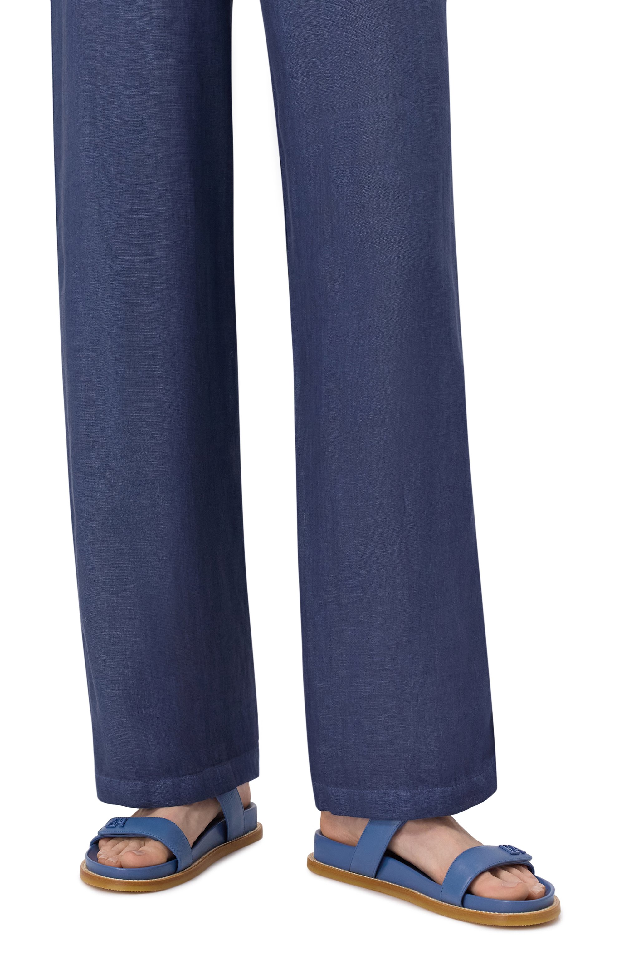 Кожаные шлепанцы EMPORIO ARMANI, арт. X3P778/XF271, фото 3