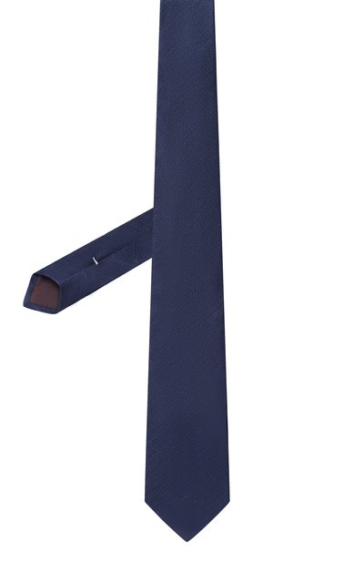 Галстук из хлопка и льна CANALI, арт. 18/HJ04183, фото 3