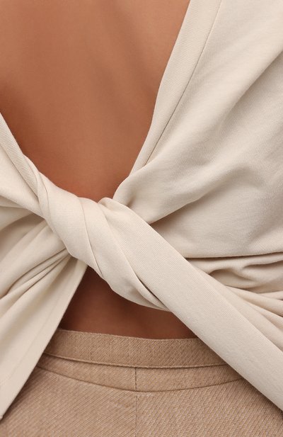 Хлопковая футболка JACQUEMUS, арт. 203JS05/216800, фото 5