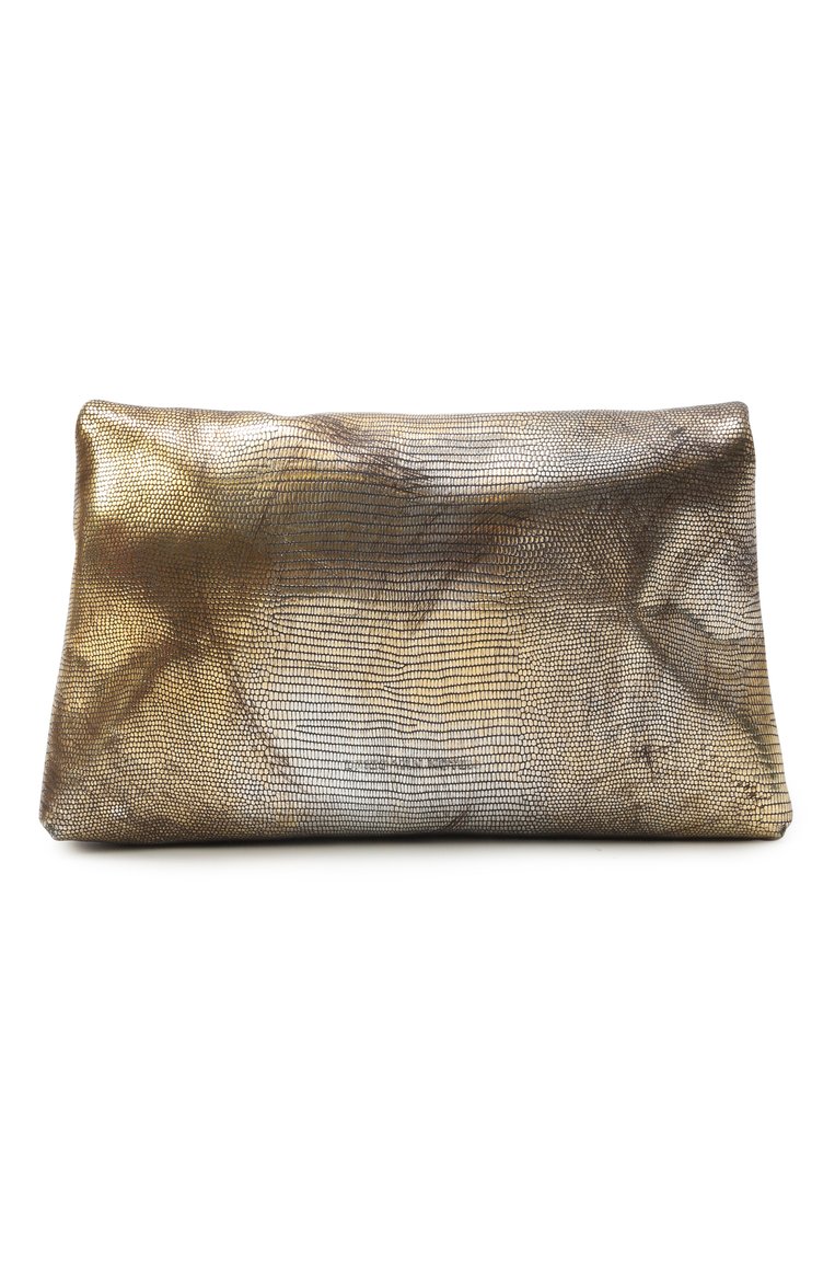 Женская сумка DRIES VAN NOTEN золотого цвета, арт. 251-011510-205 | Фото 6 (Материал: Натуральная кожа; Размер: mini; Женское Кросс-КТ: Вечерняя сумка)