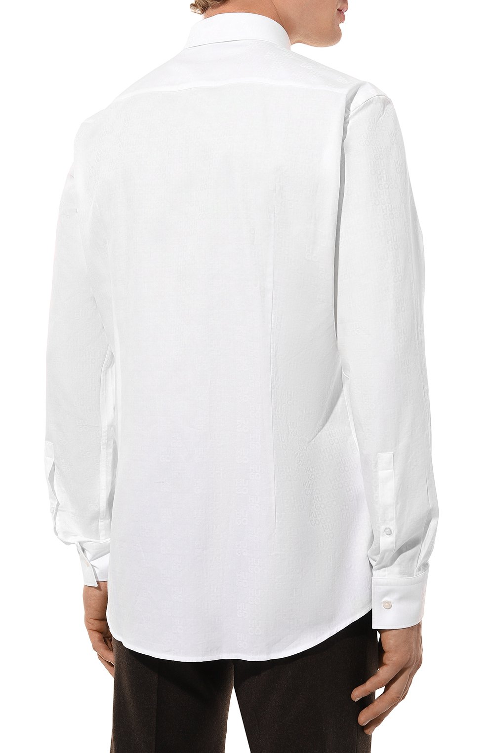 Хлопковая сорочка HUGO, арт. 50500965, фото 4