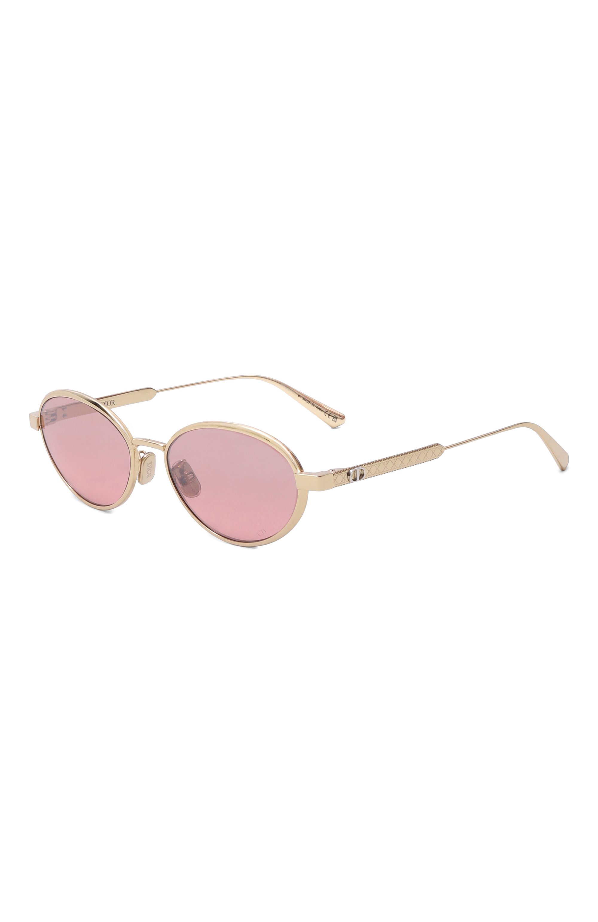 Солнцезащитные очки DIOR EYEWEAR розового цвета по цене 82950 руб., арт. DI0RCANNAGE R1U B0R6, фото 1 Солнцезащитные очки DIOR EYEWEAR, арт. DI0RCANNAGE R1U B0R6, фото 1
