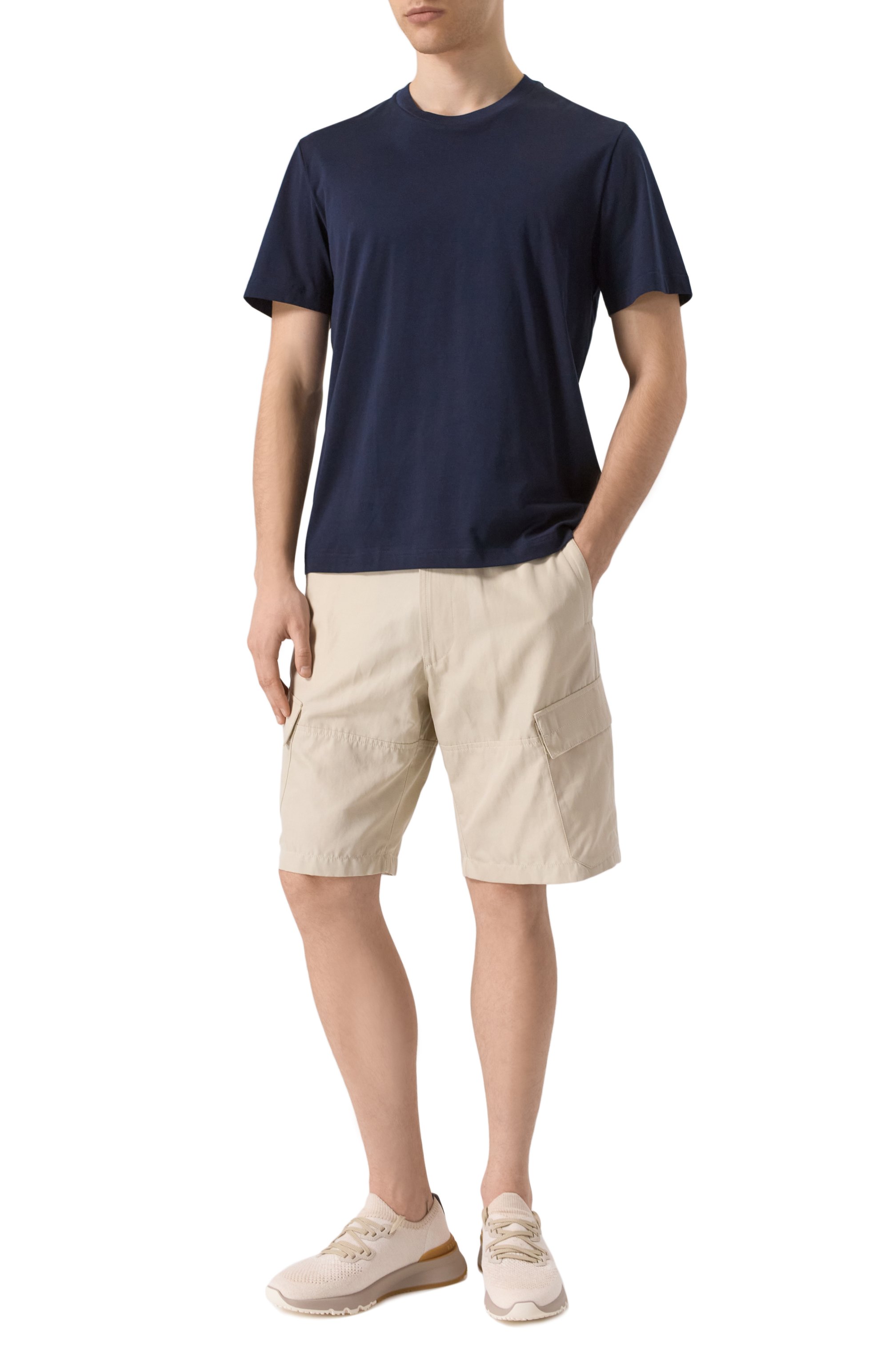 Хлопковая футболка BRIONI, арт. UJPL0L/0A613, фото 2