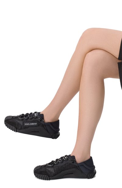 Женские комбинированные кеды ns1 DOLCE & GABBANA, арт. CK1837/AX372