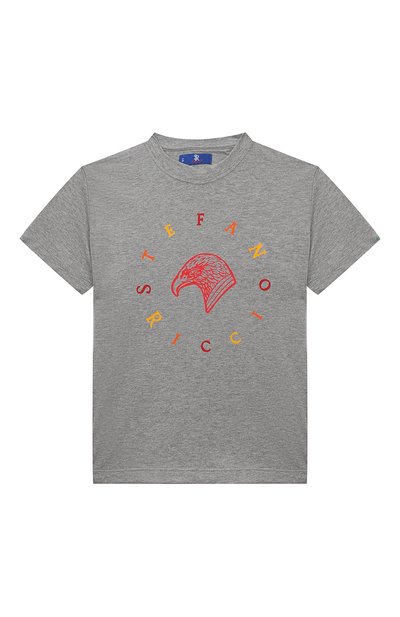 Хлопковая футболка STEFANO RICCI JUNIOR, арт. YNH3300950/803C0