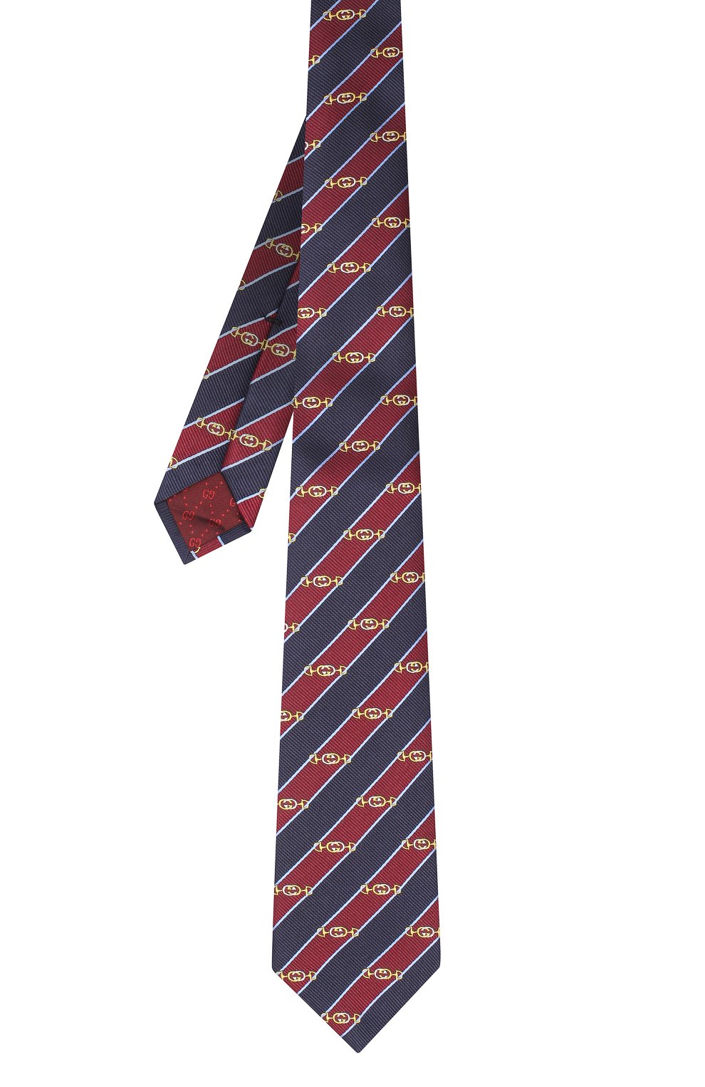 Шелковый галстук GUCCI бордового цвета по цене 28800 руб., арт. 624077/4E002, фото 2 Шелковый галстук GUCCI, арт. 624077/4E002, фото 2