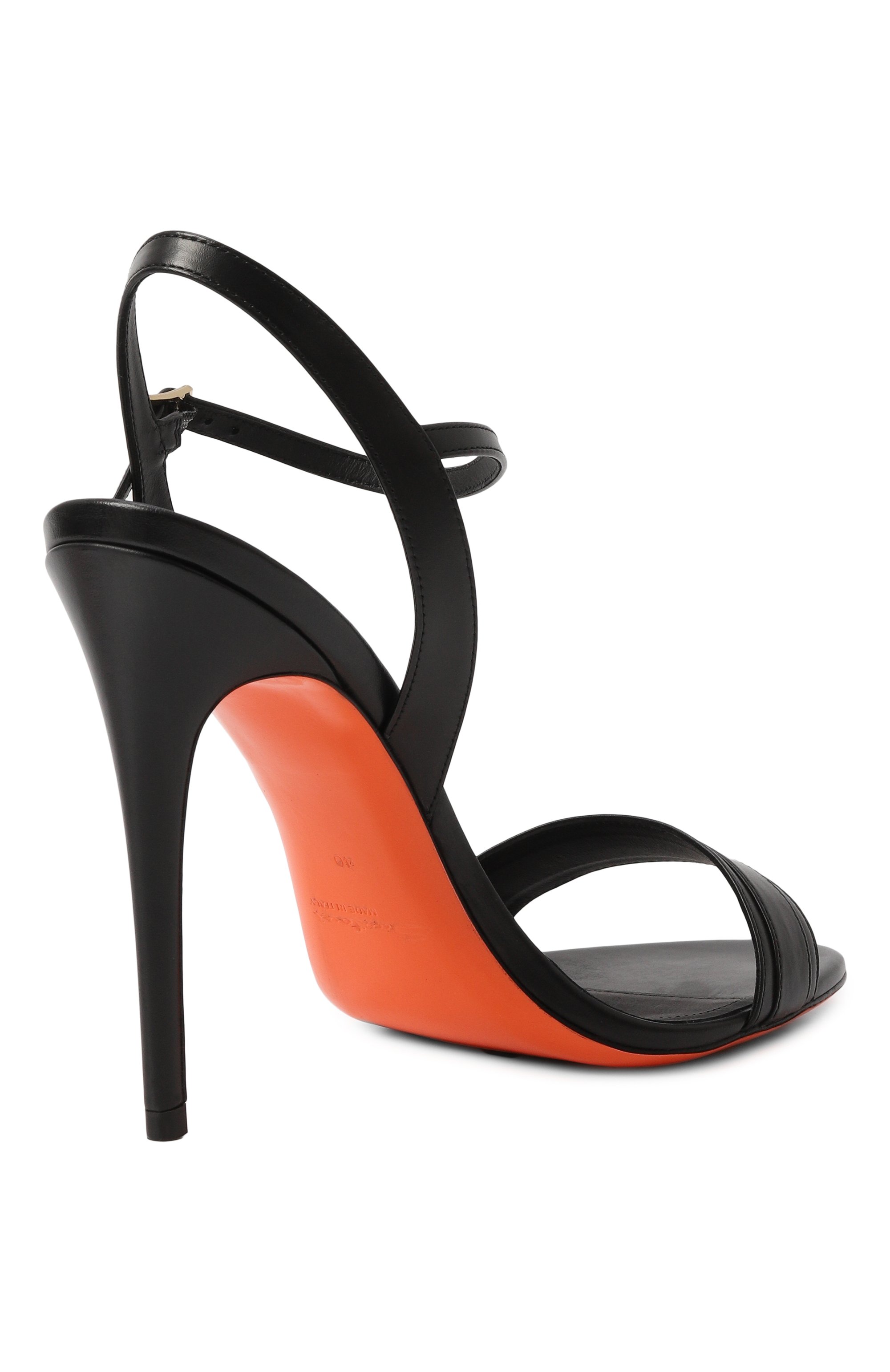 Кожаные босоножки SANTONI, арт. WHLG71501HA2TYLC, фото 5