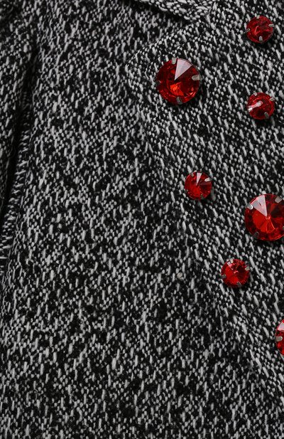 Однобортное пальто MSGM KIDS, арт. MS027775, фото 3