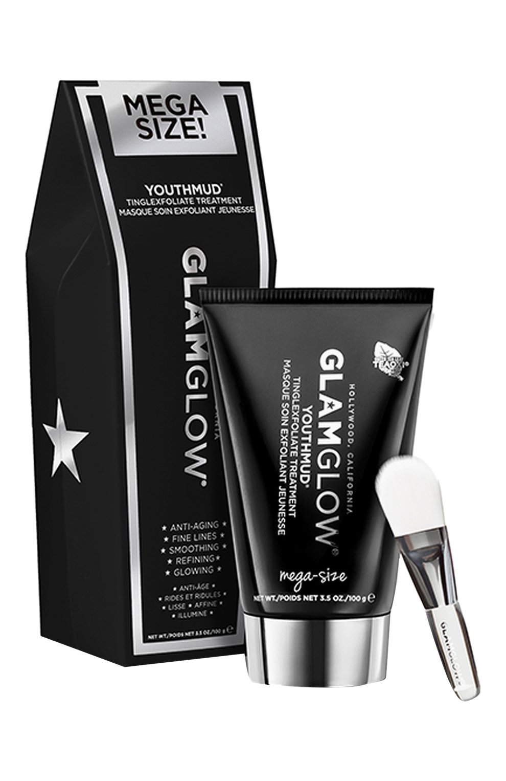 Отшелушивающая маска для лица youthmud glow stimulating treatment (100ml) GLAMGLOW, арт. 889809009762, фото 2