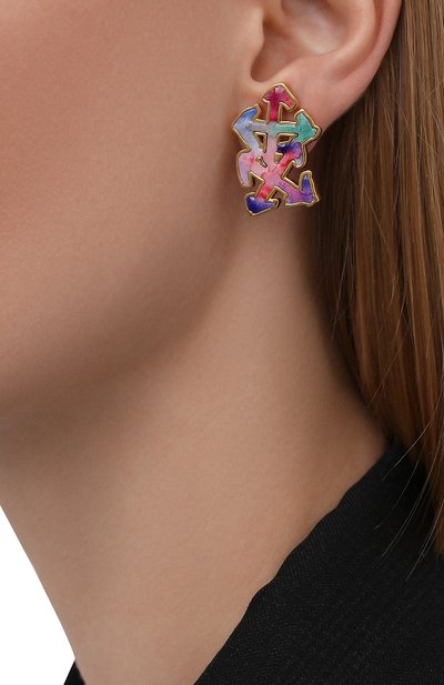 Серьги OFF-WHITE, арт. 0W0D074S21MET0017684, фото 2