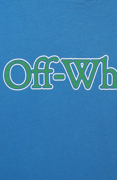 Хлопковая футболка OFF-WHITE, арт. 0BAA002S24JER004/4-10, фото 3