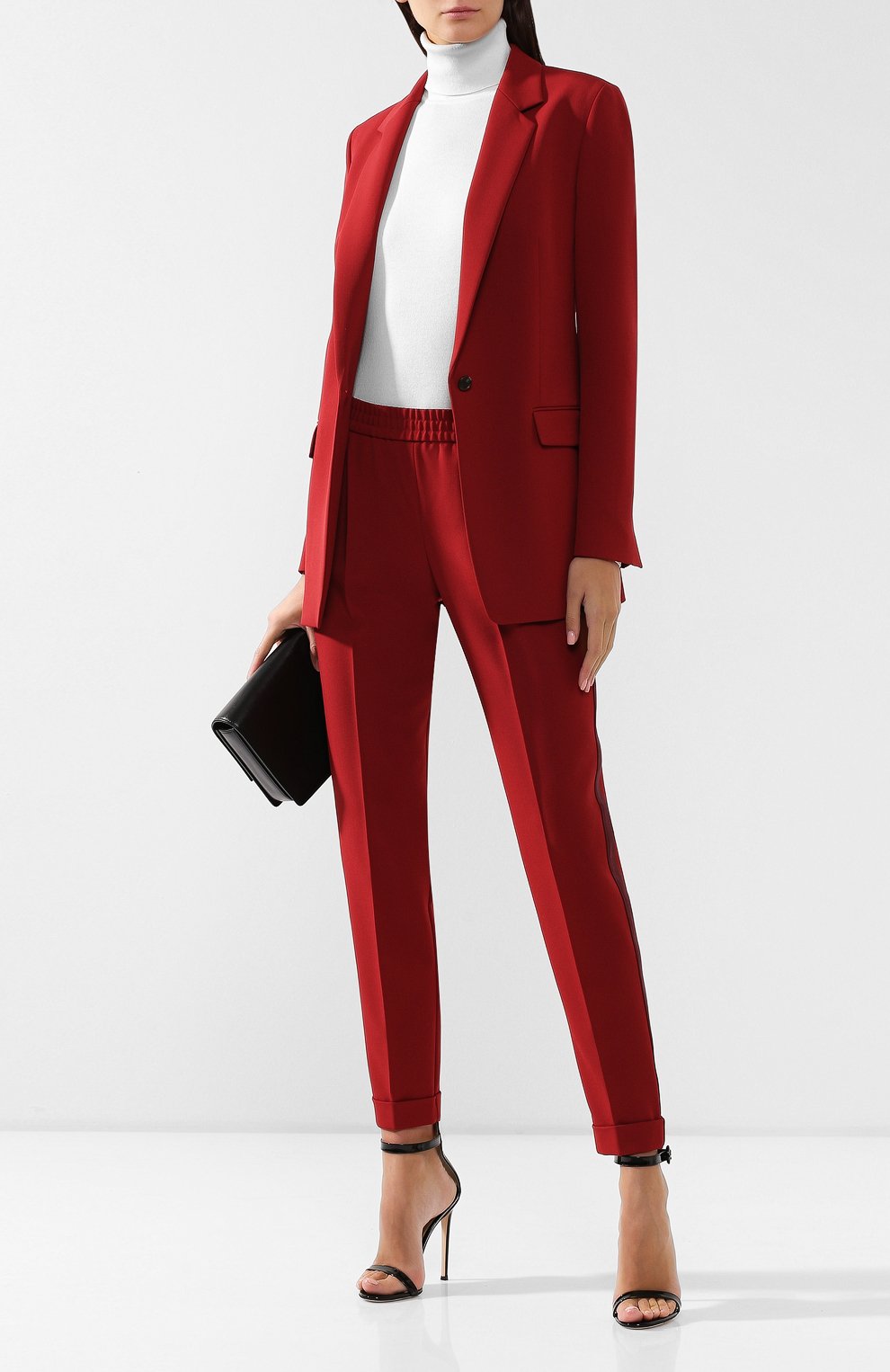 Водолазка из смеси хлопка и шелка BOSS, арт. 50411623, фото 2