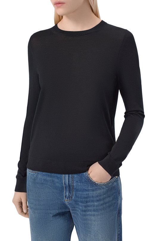 Шерстяной пуловер BOSS 50544987 Чёрный  50544987 Фото 3