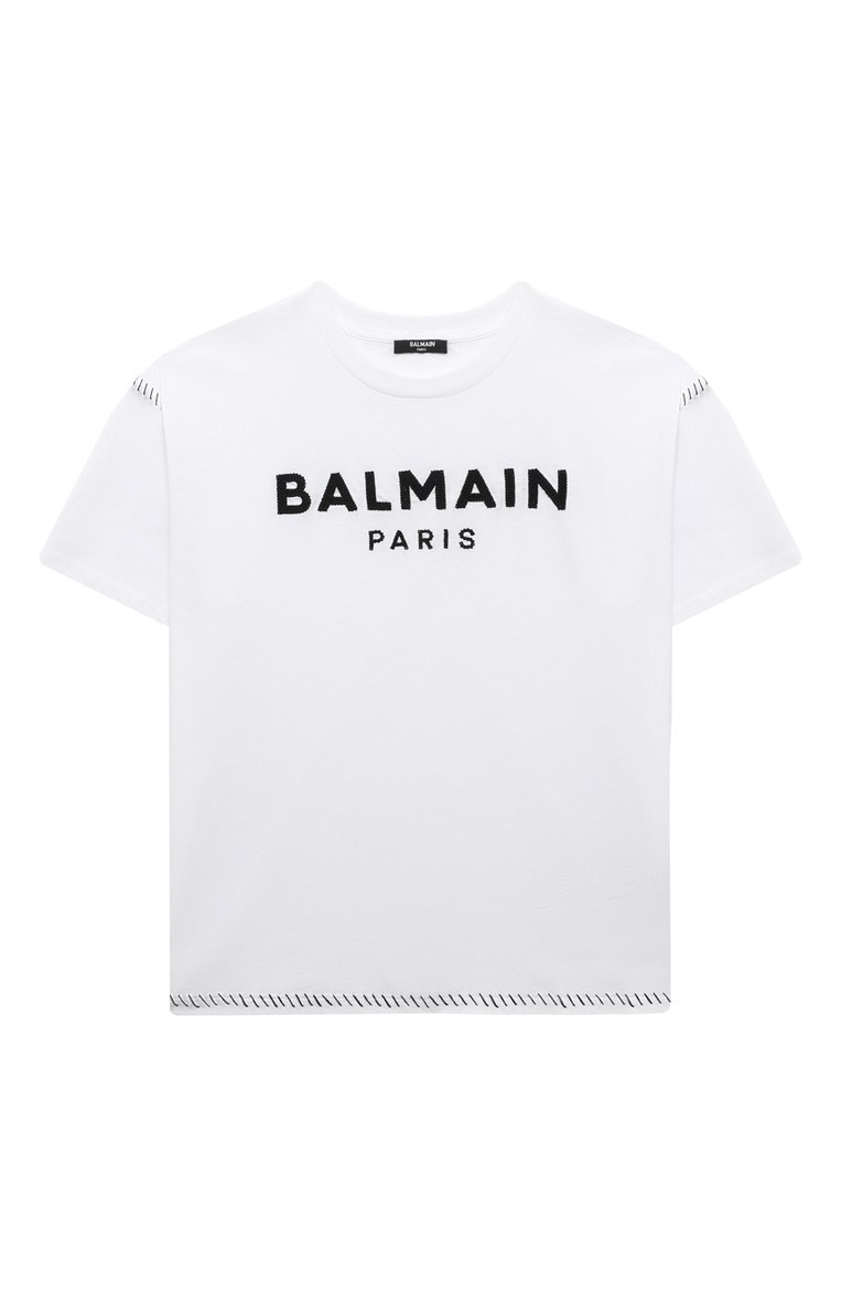 Хлопковая футболка BALMAIN, арт. BT8Q11, фото 1