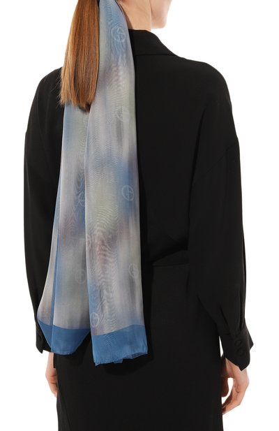 Шелковый шарф GIORGIO ARMANI, арт. 795218/3R130, фото 3