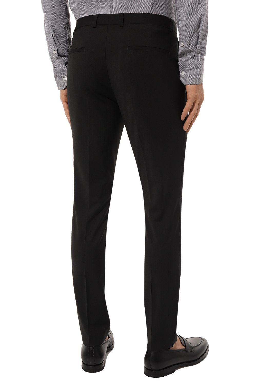 Шерстяные брюки HUGO, арт. 50446520, фото 4