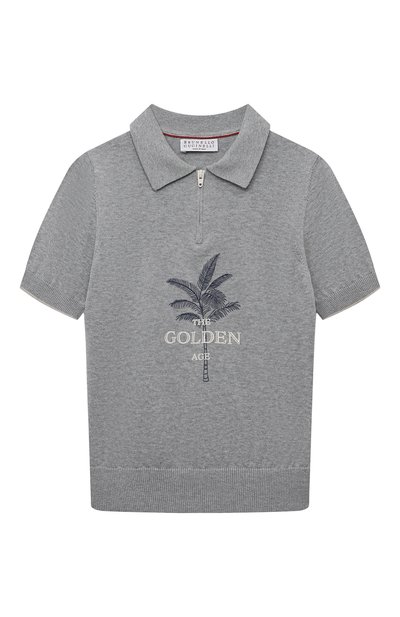 Хлопковое поло BRUNELLO CUCINELLI, арт. B29M13155A