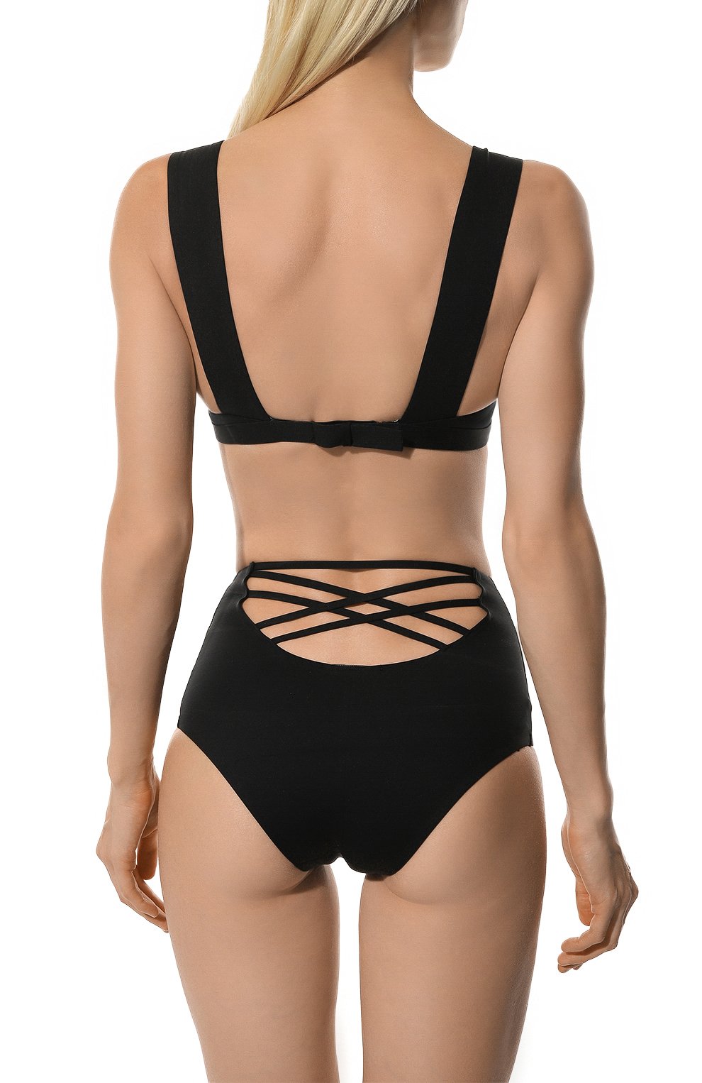 Трусы-слипы с завышенной талией LIVY черного цвета по цене 13350 руб., арт. 649129305, фото 3 Трусы-слипы с завышенной талией LIVY, арт. 649129305, фото 3