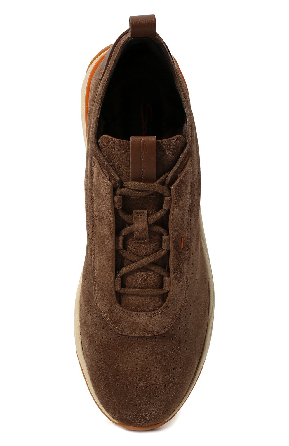 Замшевые кроссовки SANTONI, арт. MBIM21783WG0PRAUS50, фото 6