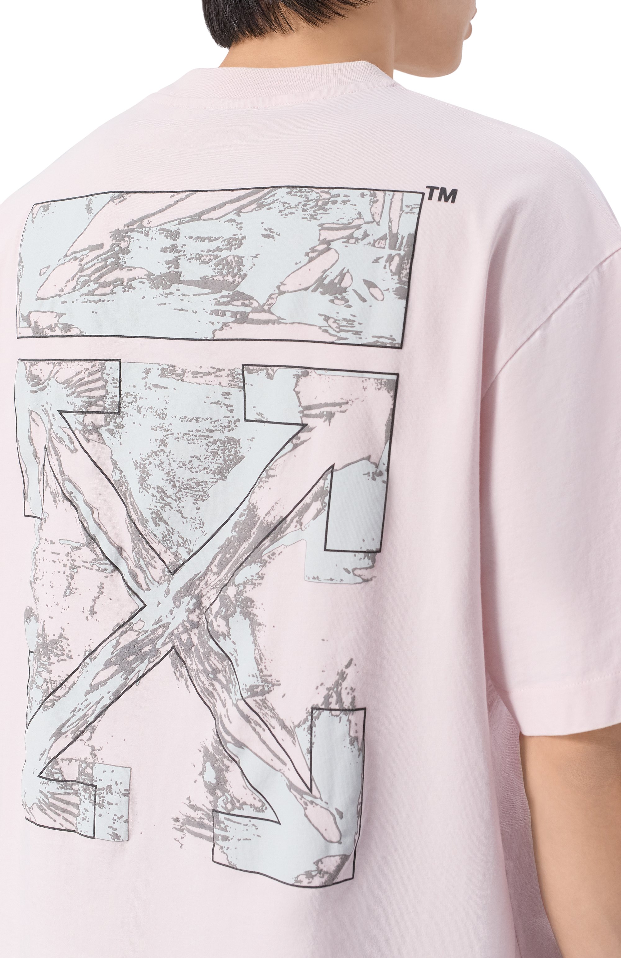 Хлопковая футболка OFF-WHITE, арт. 0MAA120S26JER00R, фото 5