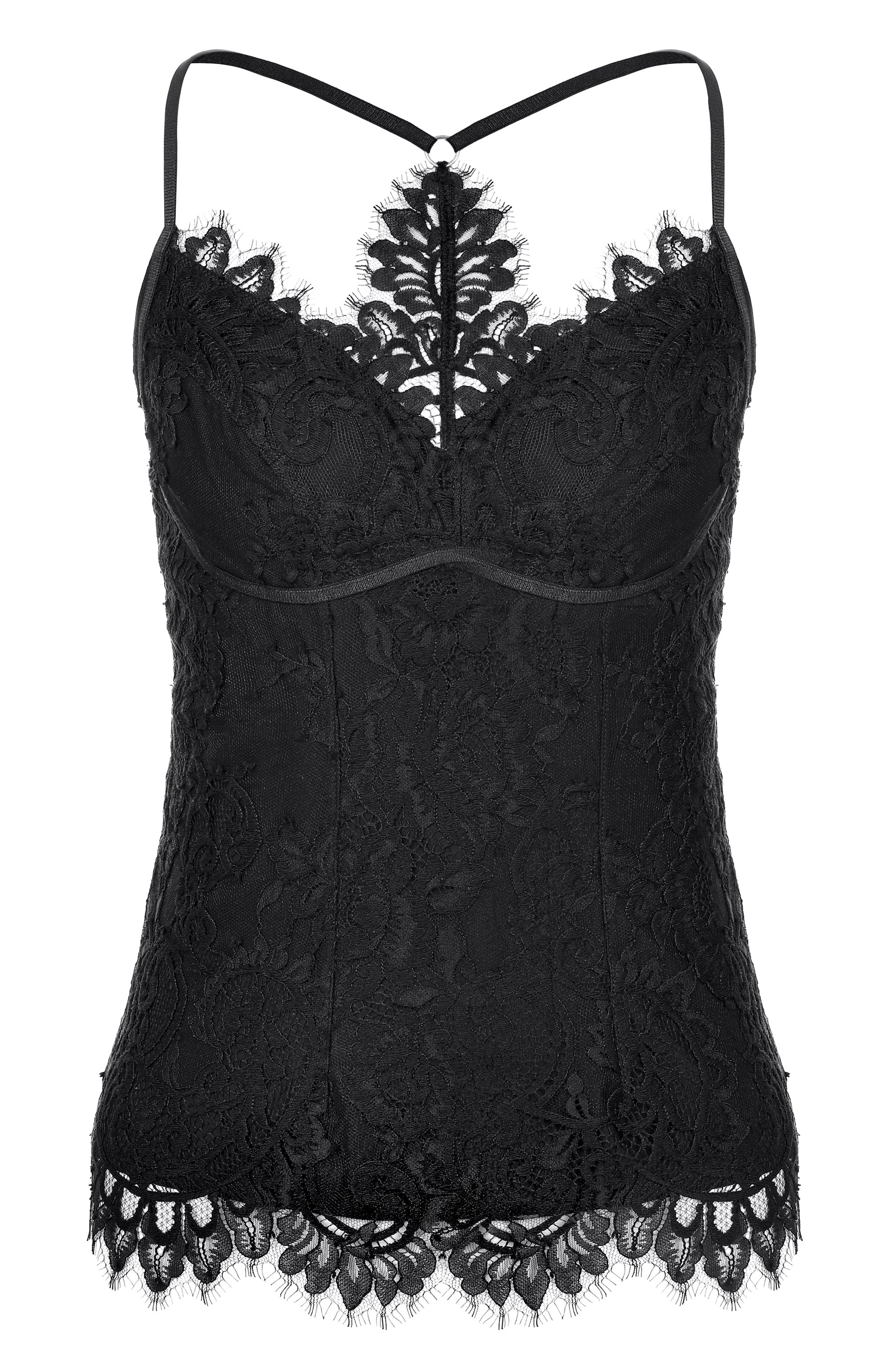 Топ LISE CHARMEL черного цвета по цене 32090 руб., арт. ALJ4035, фото 1 Топ LISE CHARMEL, арт. ALJ4035, фото 1