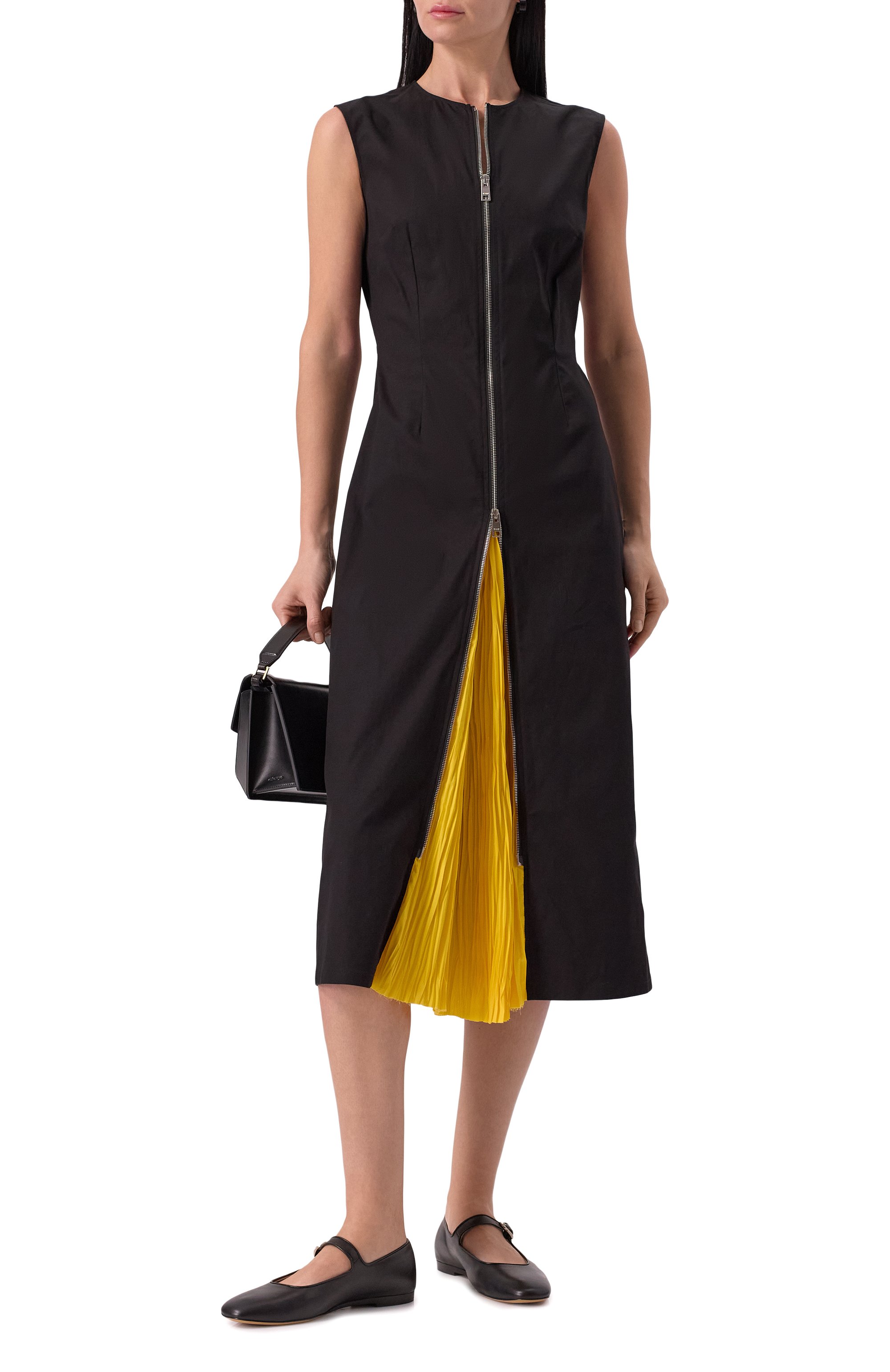 Хлопковое платье MSGM, арт. 3841MDA23/257126, фото 2