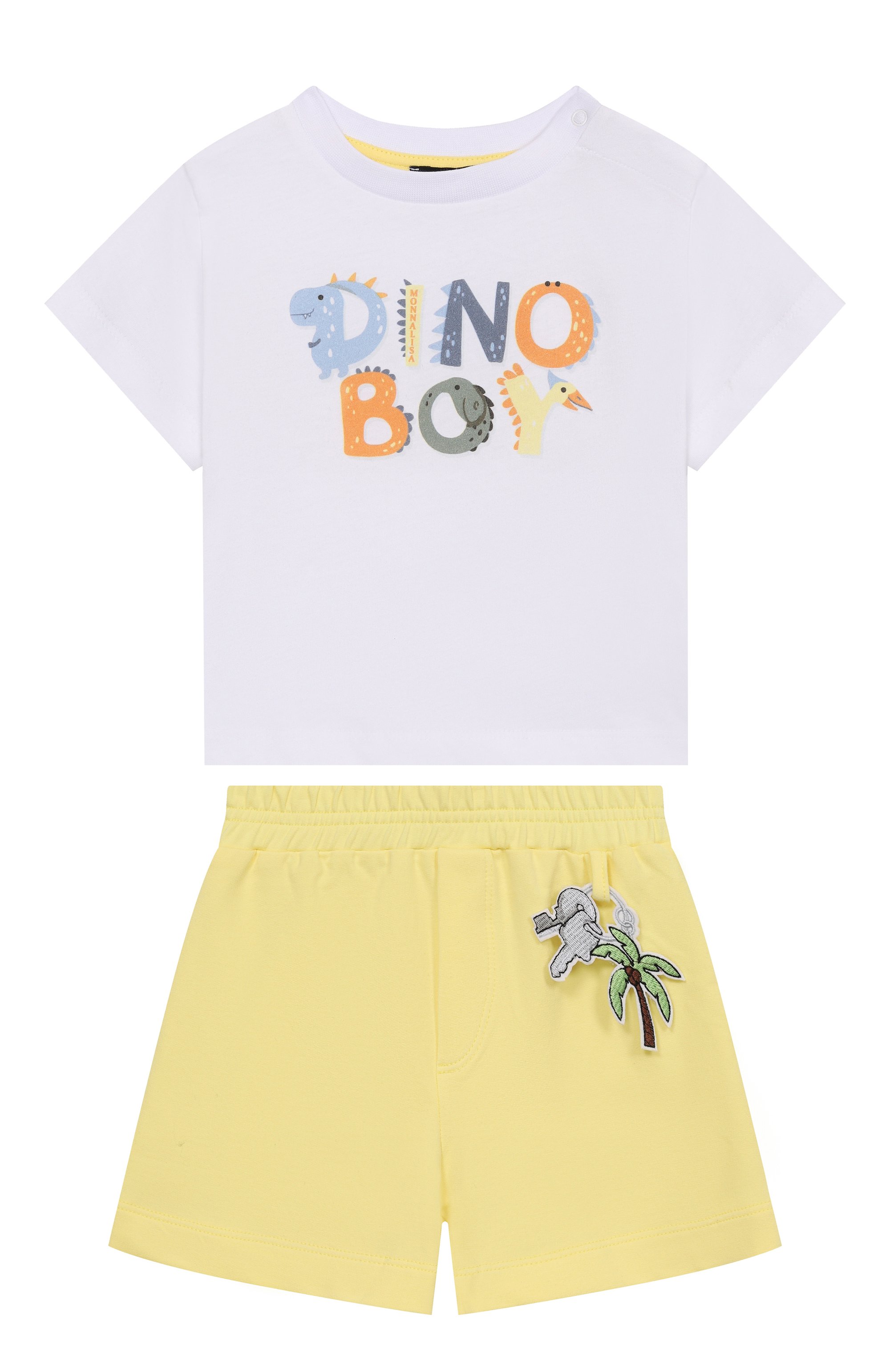 Комплект из футболки и шорты MONNALISA, арт. 28G502, фото 1