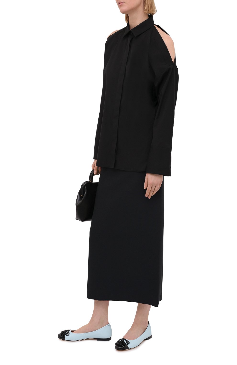 Кожаные балетки CASADEI, арт. 1A209S0101C1290A811, фото 2