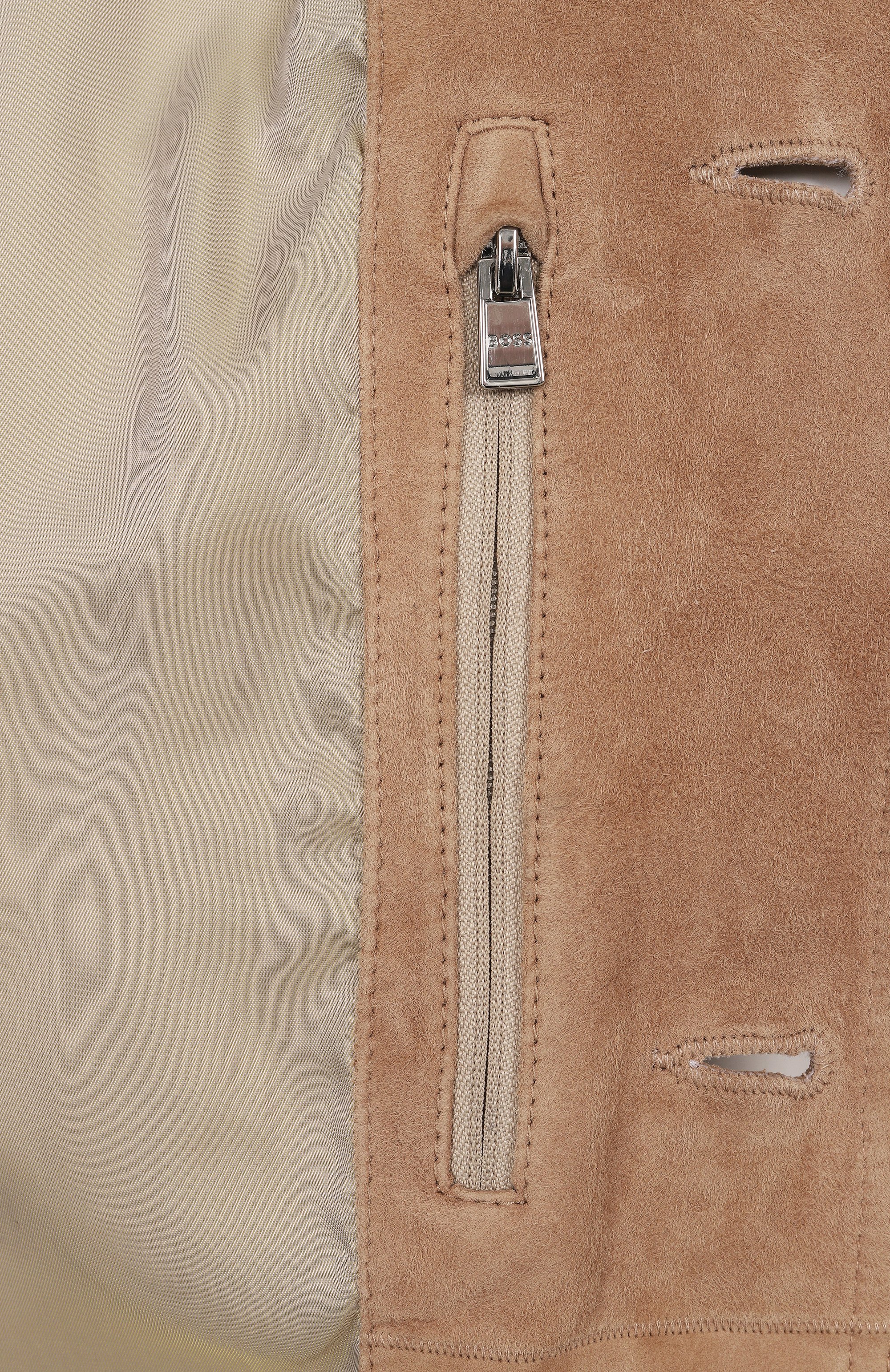 Замшевый бомбер BOSS, арт. 50531146, фото 7