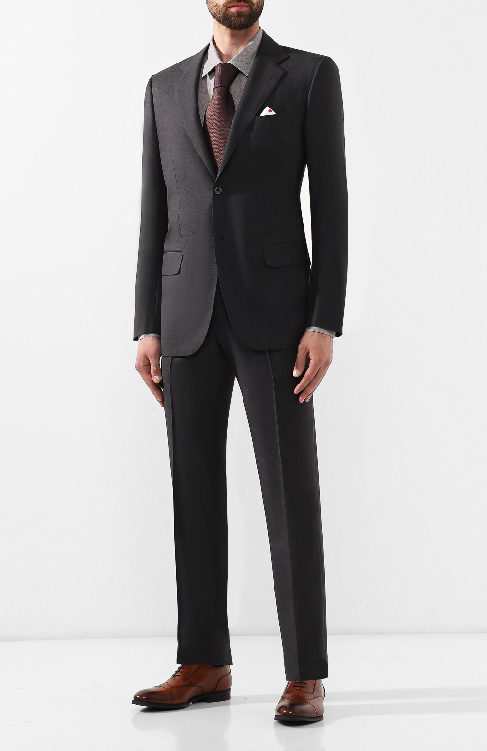 Хлопковая сорочка LORO PIANA, арт. FAI7807, фото 2