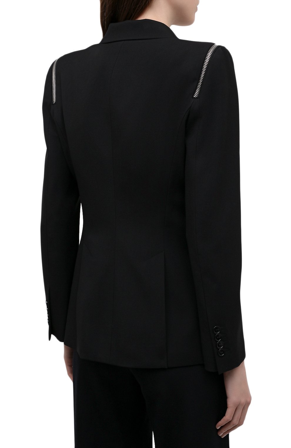 Шерстяной жакет ALEXANDER MCQUEEN, арт. 686741/QJACA, фото 4