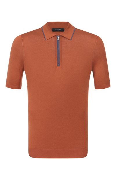 Шелковое поло GRAN SASSO, арт. 43166/23506, фото 1