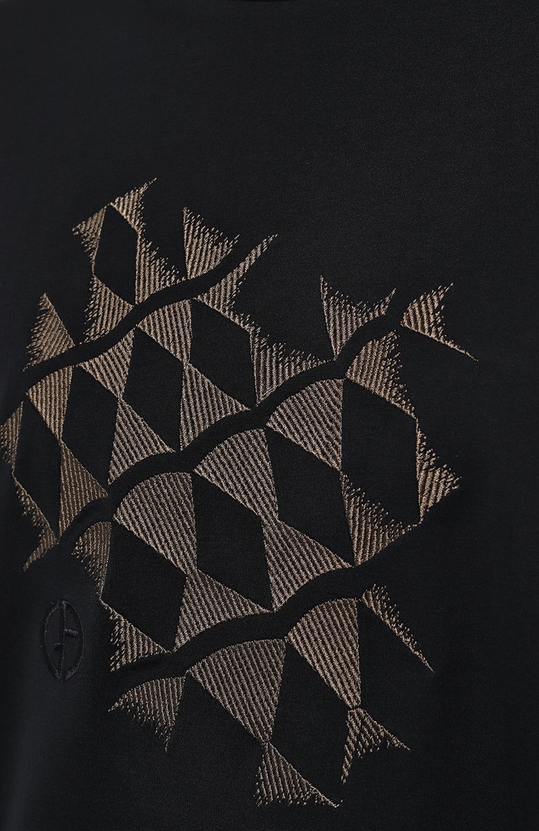 Хлопковая футболка GIORGIO ARMANI, арт. 6RST53/SJFBZ, фото 1