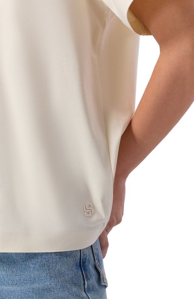 Хлопковая футболка BOSS, арт. 50552064, фото 5