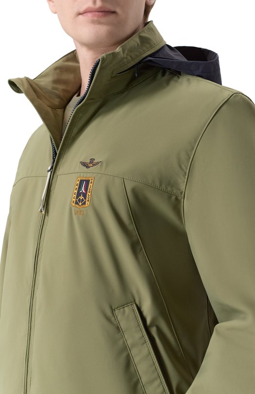 Бомбер Aeronautica Militare AB3050UCT04290 Хаки  AB3050UCT04290 Фото 5