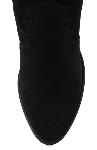 Замшевые сапоги kate SAINT LAURENT, арт. 621265/1NZ00, фото 5