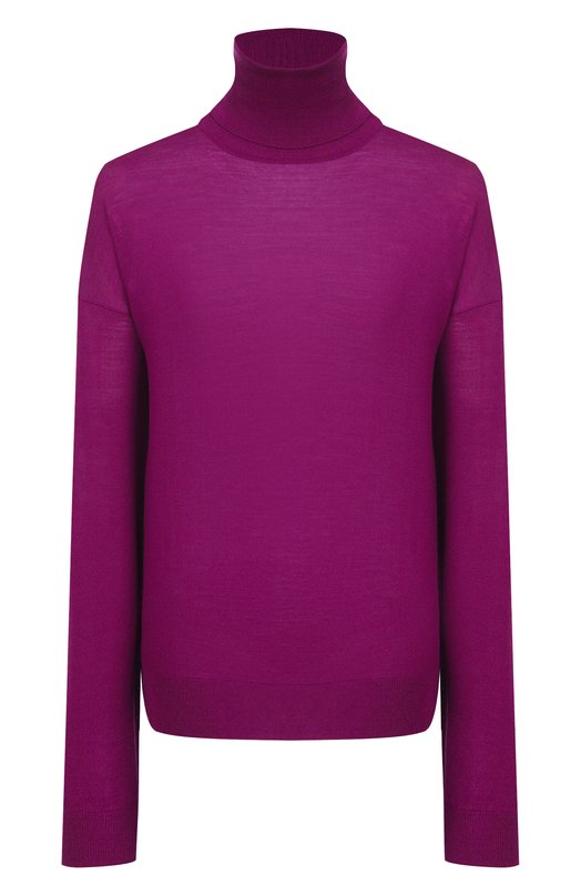 Шерстяная водолазка Saint Laurent 850331/Y76GM Фиолетовый 850331/Y76GM