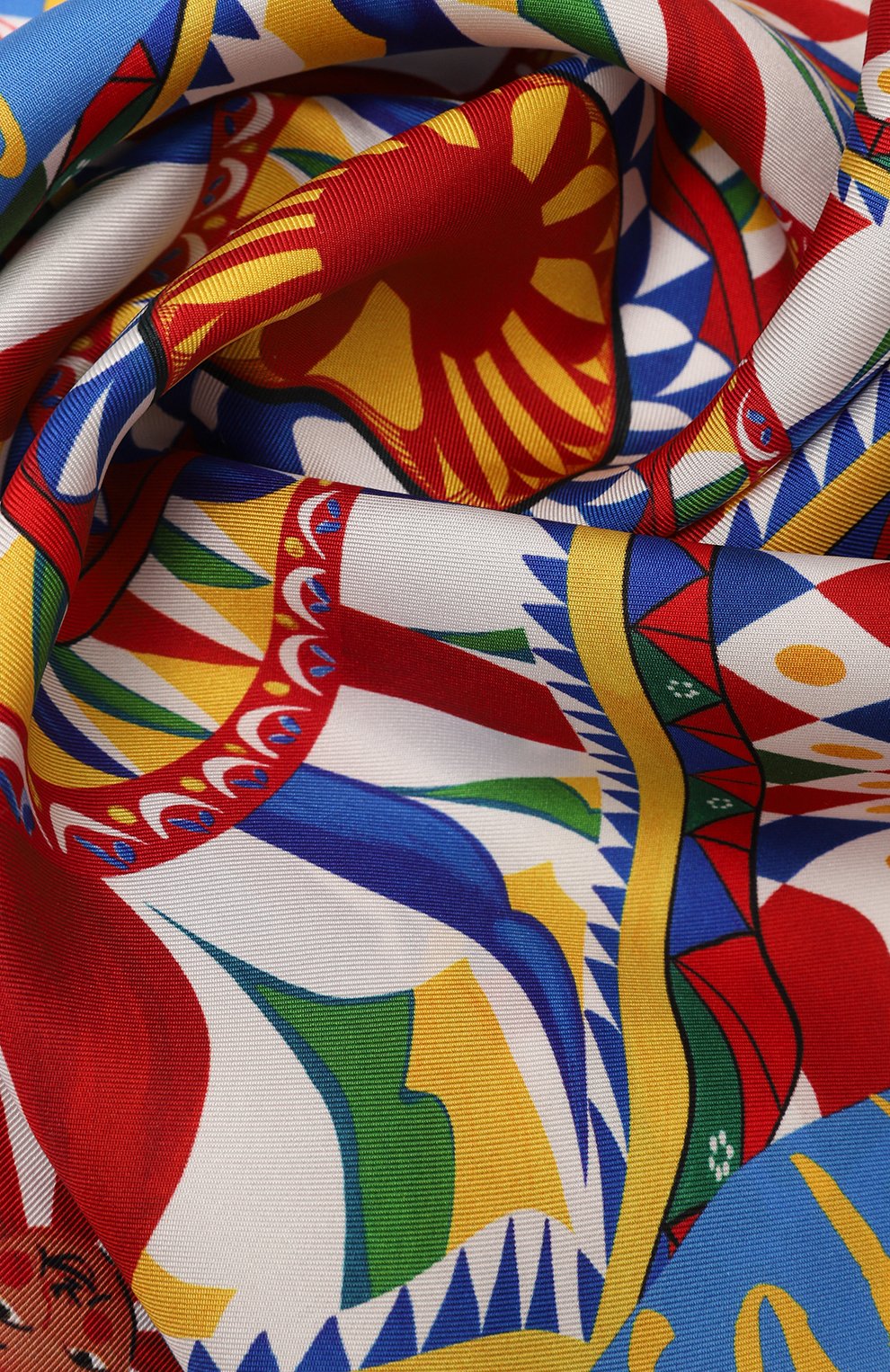 Шелковый платок DOLCE & GABBANA, арт. FN093R/GDBTQ, фото 4