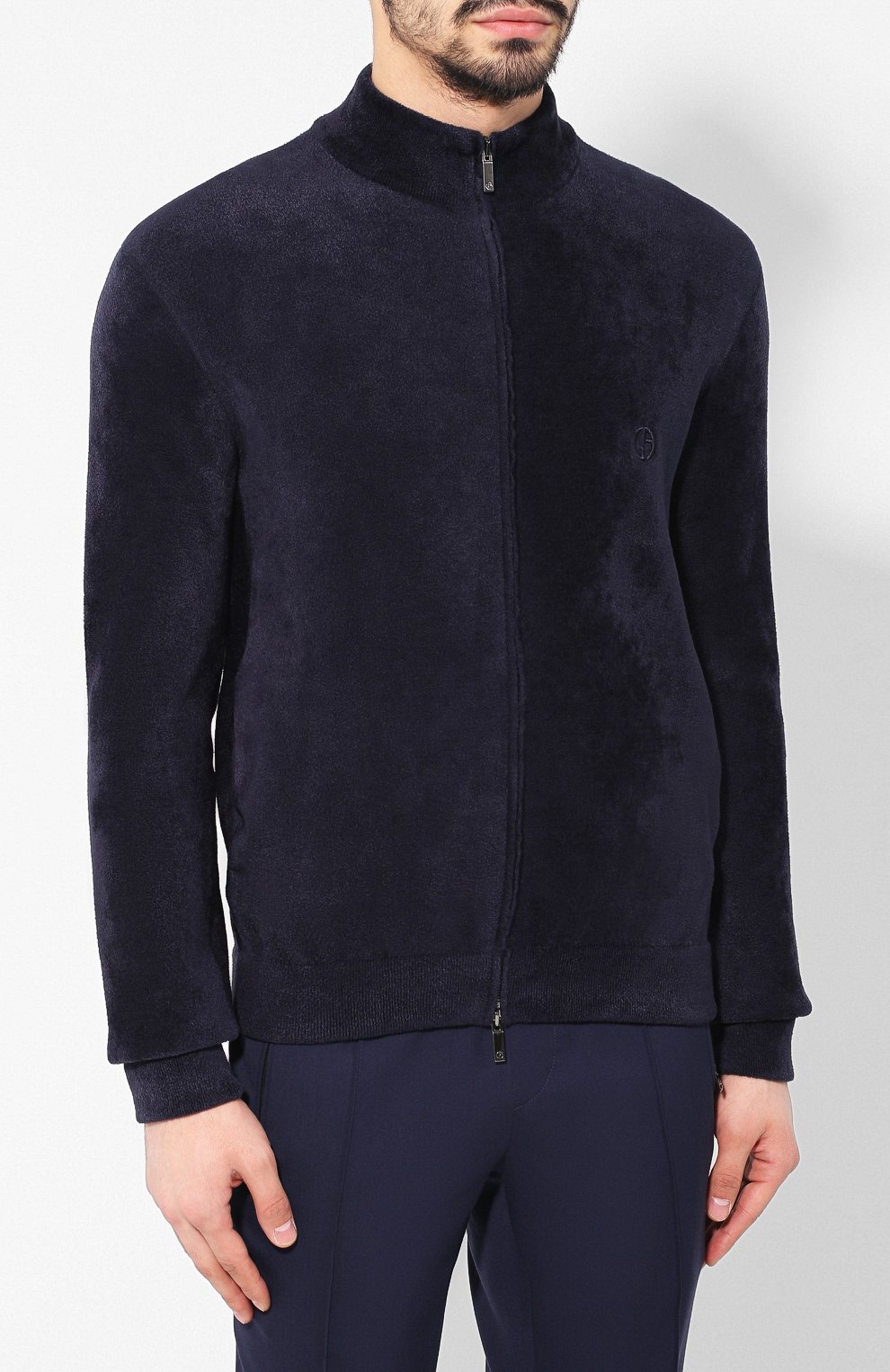 Кардиган из смеси вискозы и шерсти GIORGIO ARMANI, арт. 3GSB06/SM85Z, фото 3