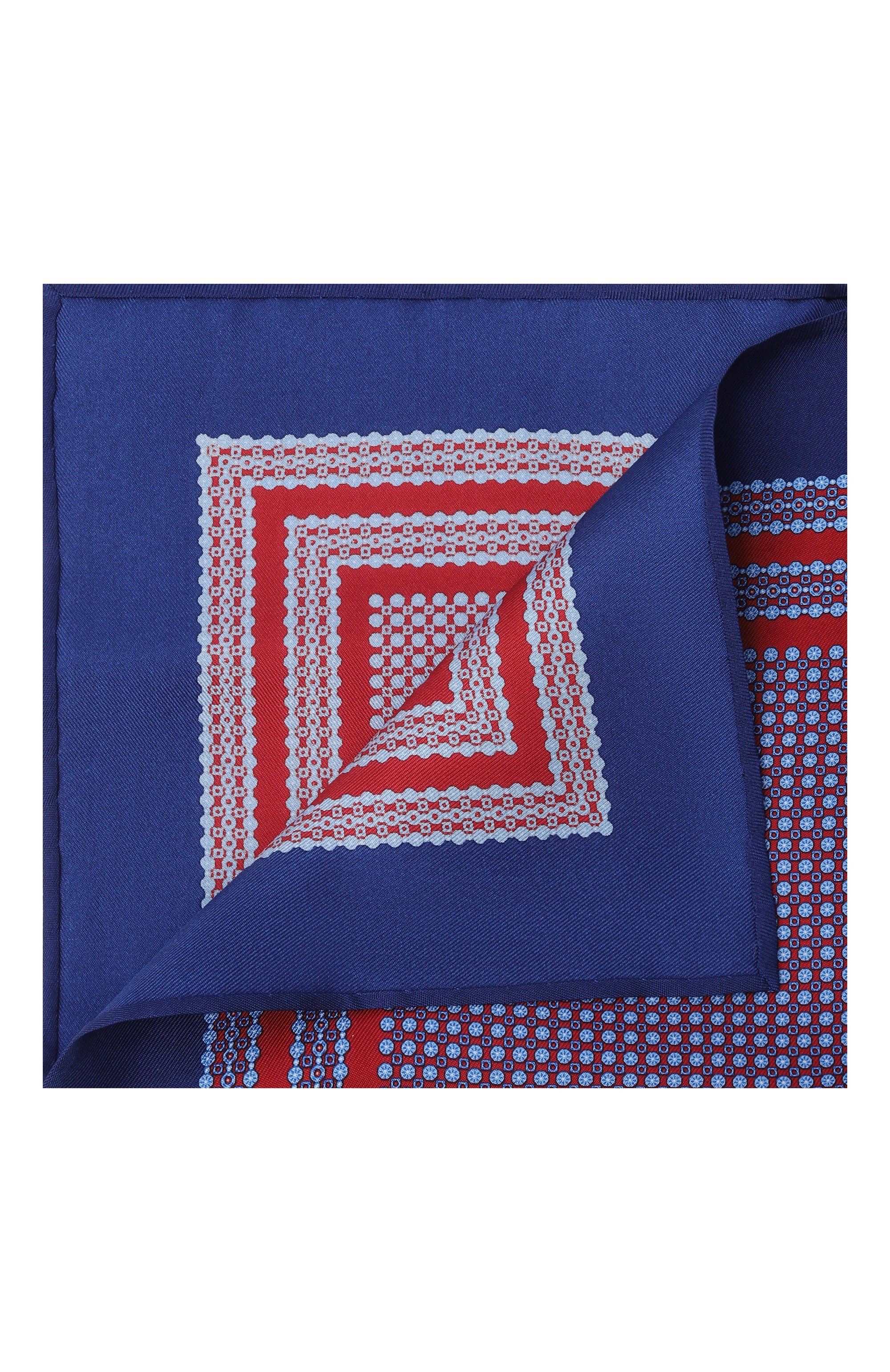 Шелковый комплект из галстука и платка STEFANO RICCI, арт. DH/59100, фото 5